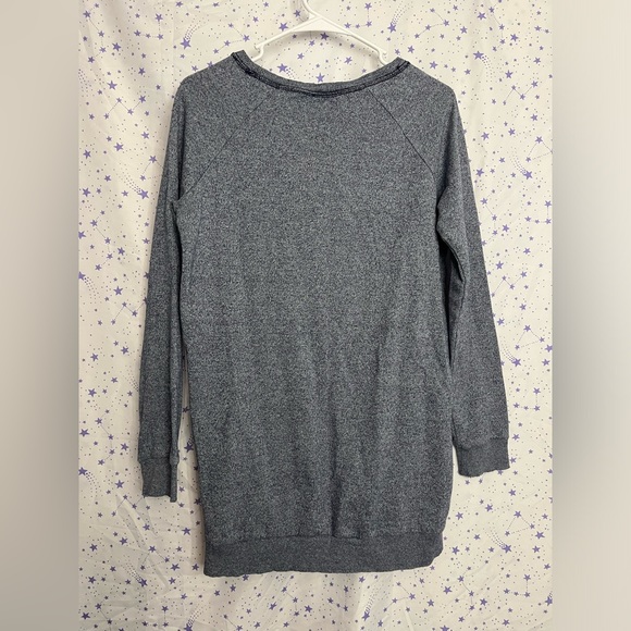 XS H&M blue/gray marbled type sweater - Picture 2 of 7